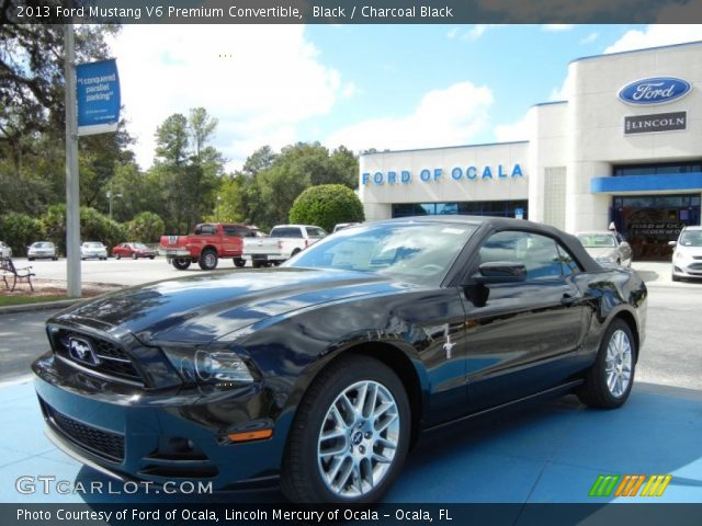2013 Ford Mustang V6 Premium Convertible in Black