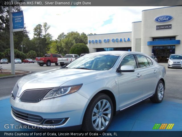 2013 Lincoln MKS FWD in Silver Diamond