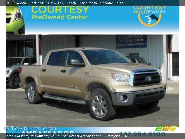 2010 Toyota Tundra SR5 CrewMax in Sandy Beach Metallic