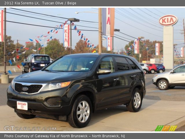 2012 Kia Sorento LX in Tuscan Olive