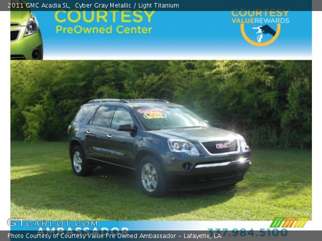 2011 GMC Acadia SL in Cyber Gray Metallic