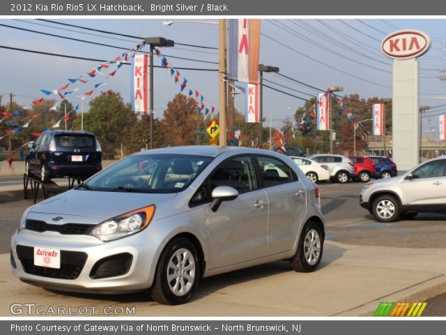 2012 Kia Rio Rio5 LX Hatchback in Bright Silver