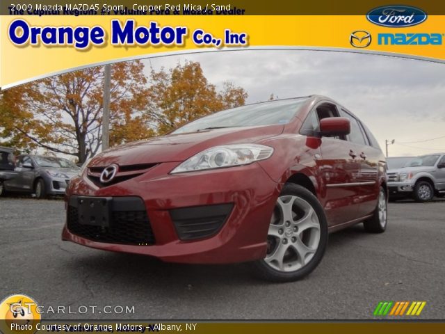 2009 Mazda MAZDA5 Sport in Copper Red Mica