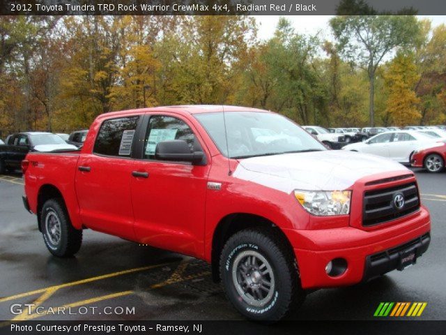 2012 Toyota Tundra TRD Rock Warrior CrewMax 4x4 in Radiant Red