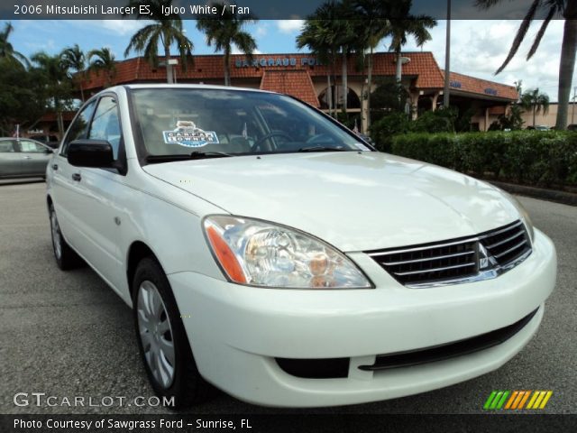 2006 Mitsubishi Lancer ES in Igloo White