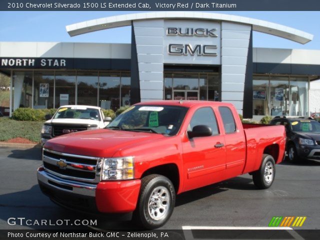 2010 Chevrolet Silverado 1500 LS Extended Cab in Victory Red