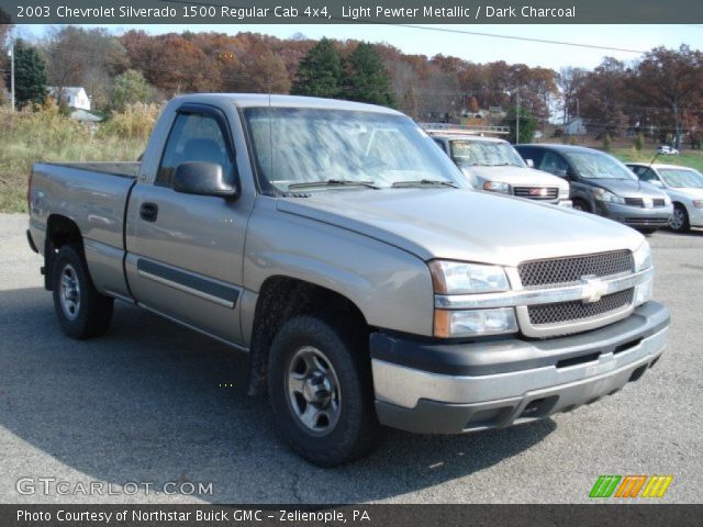 2003 Chevrolet Silverado 1500 Regular Cab 4x4 in Light Pewter Metallic