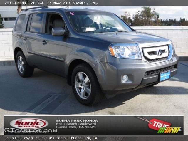 2011 Honda Pilot EX-L in Polished Metal Metallic