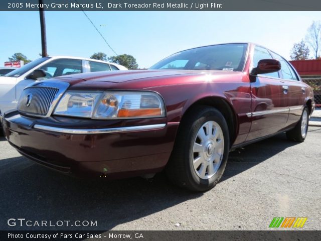 2005 Mercury Grand Marquis LS in Dark Toreador Red Metallic