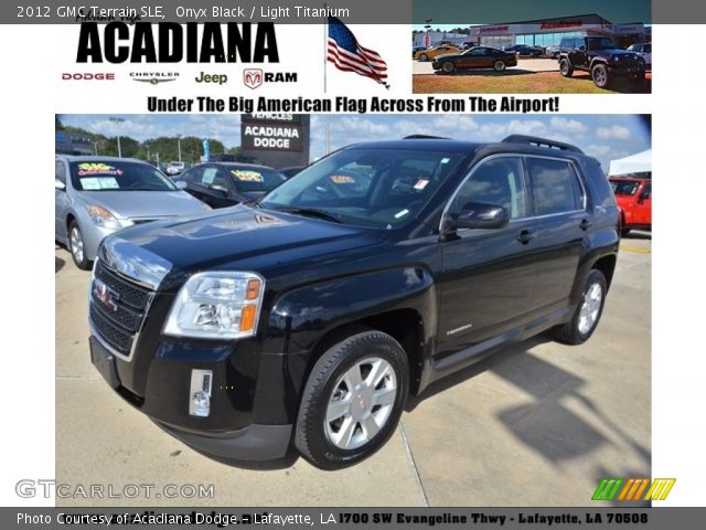 2012 GMC Terrain SLE in Onyx Black
