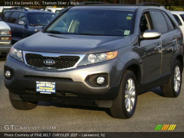 2011 Kia Sorento EX in Titanium Silver