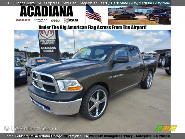 2012 Dodge Ram 1500 Express Crew Cab in Sagebrush Pearl