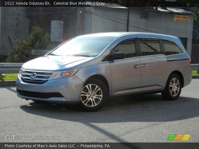 2012 Honda Odyssey EX in Celestial Blue Metallic