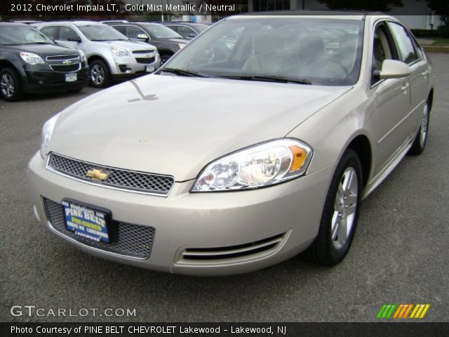 2012 Chevrolet Impala LT in Gold Mist Metallic