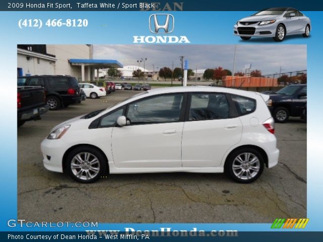 2009 Honda Fit Sport in Taffeta White