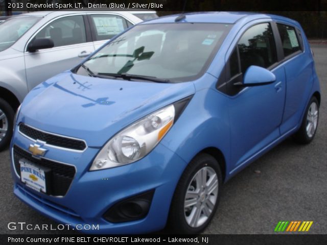 2013 Chevrolet Spark LT in Denim (Blue)