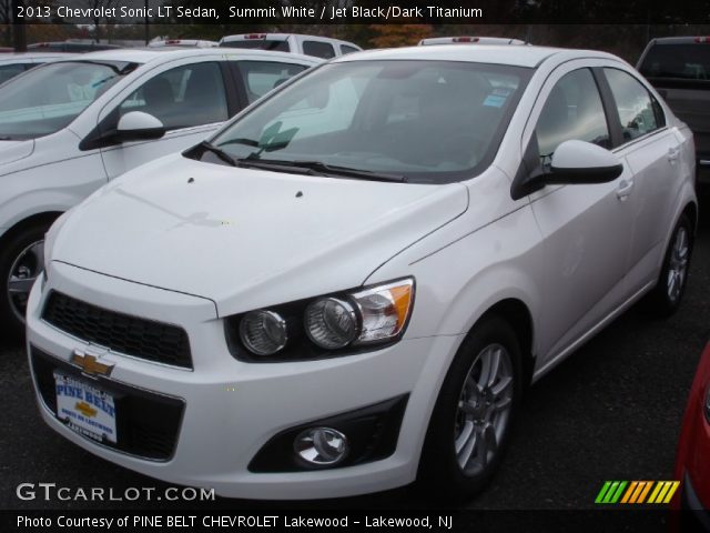2013 Chevrolet Sonic LT Sedan in Summit White