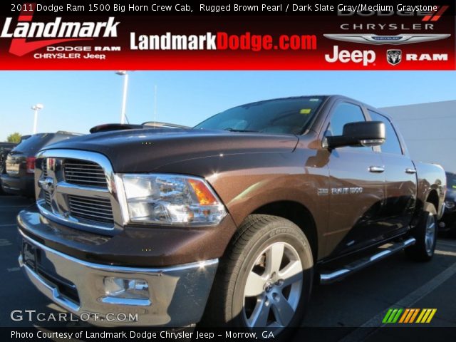 2011 Dodge Ram 1500 Big Horn Crew Cab in Rugged Brown Pearl