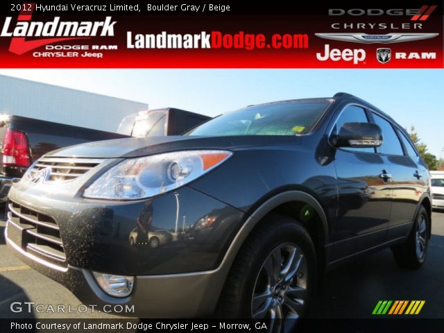 2012 Hyundai Veracruz Limited in Boulder Gray