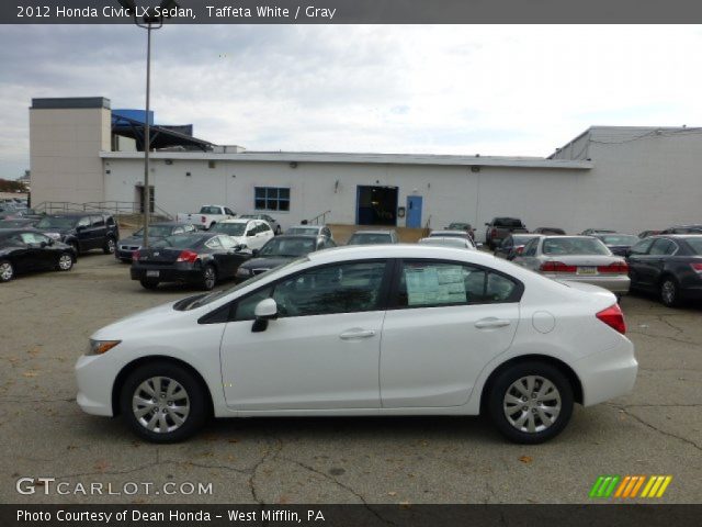 2012 Honda Civic LX Sedan in Taffeta White