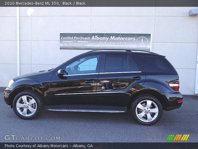 2010 Mercedes-Benz ML 350 in Black