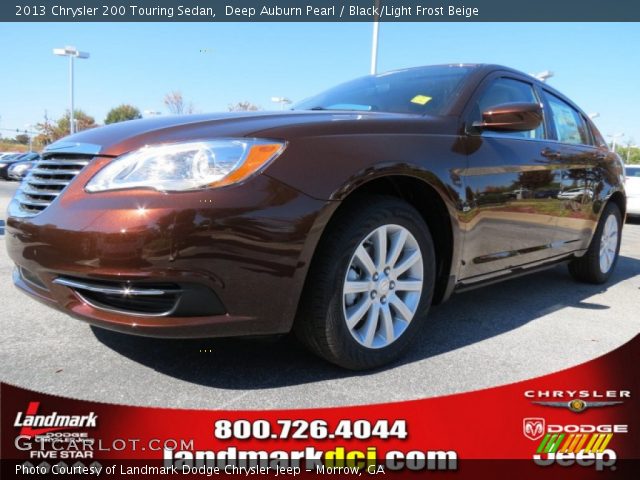2013 Chrysler 200 Touring Sedan in Deep Auburn Pearl