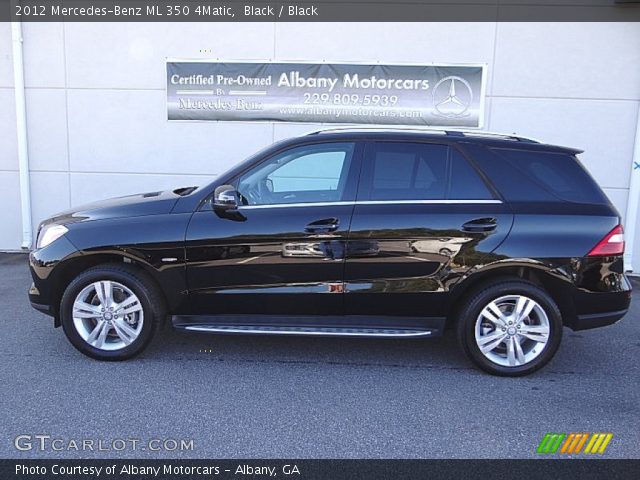 2012 Mercedes-Benz ML 350 4Matic in Black