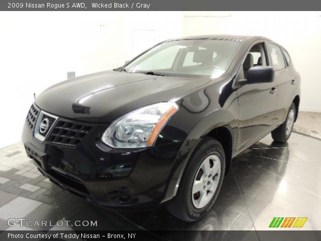 2009 Nissan Rogue S AWD in Wicked Black