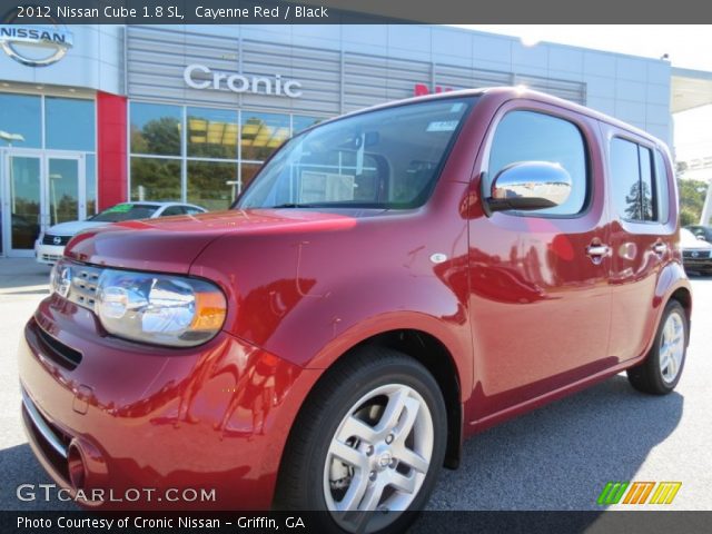 2012 Nissan Cube 1.8 SL in Cayenne Red