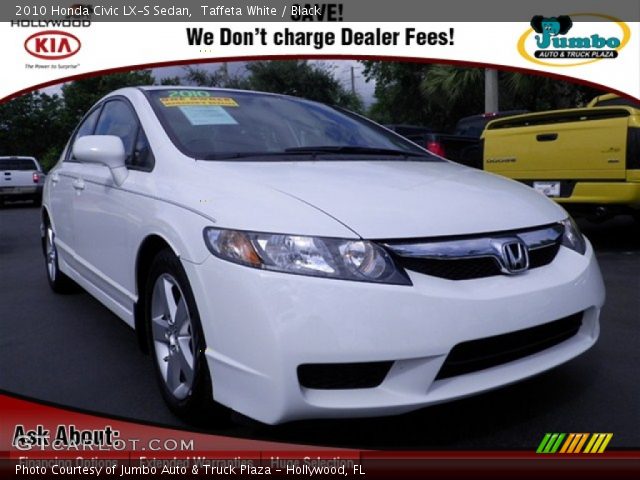 2010 Honda Civic LX-S Sedan in Taffeta White