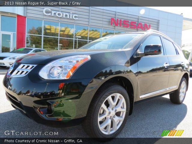 2013 Nissan Rogue SV in Super Black