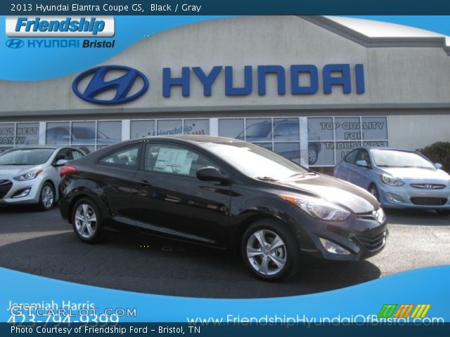 2013 Hyundai Elantra Coupe GS in Black