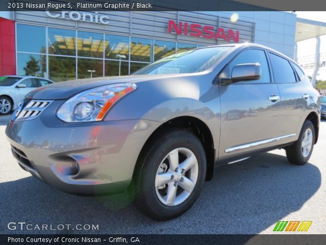 2013 Nissan Rogue S in Platinum Graphite