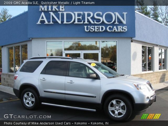 2009 GMC Acadia SLE in Quicksilver Metallic
