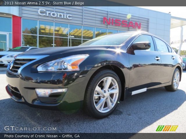 2013 Nissan Altima 2.5 SV in Storm Blue