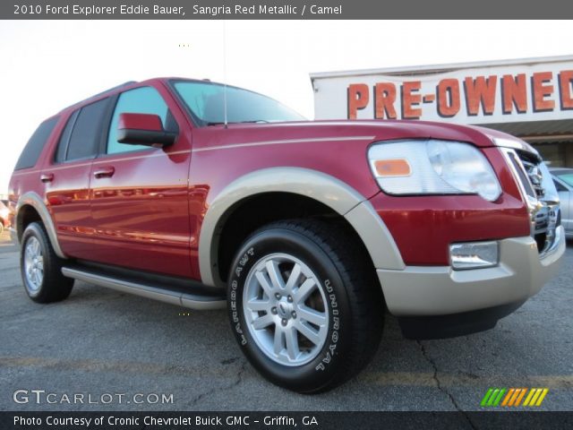 2010 Ford Explorer Eddie Bauer in Sangria Red Metallic