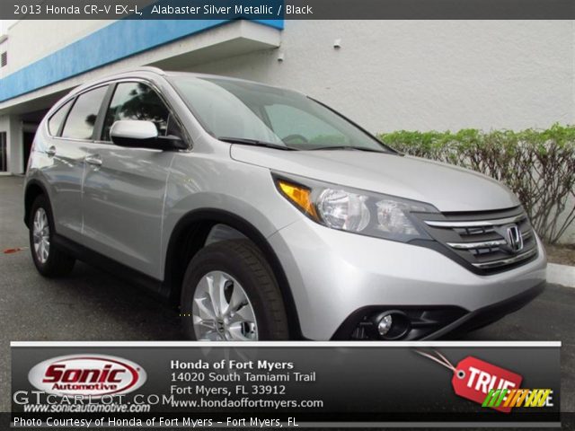 2013 Honda CR-V EX-L in Alabaster Silver Metallic