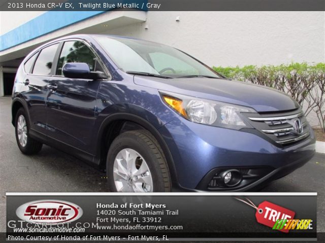 2013 Honda CR-V EX in Twilight Blue Metallic