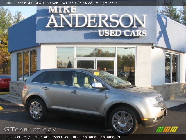 2008 Lincoln MKX AWD in Vapor Silver Metallic