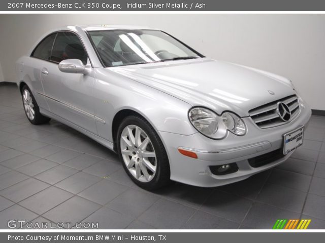 2007 Mercedes-Benz CLK 350 Coupe in Iridium Silver Metallic