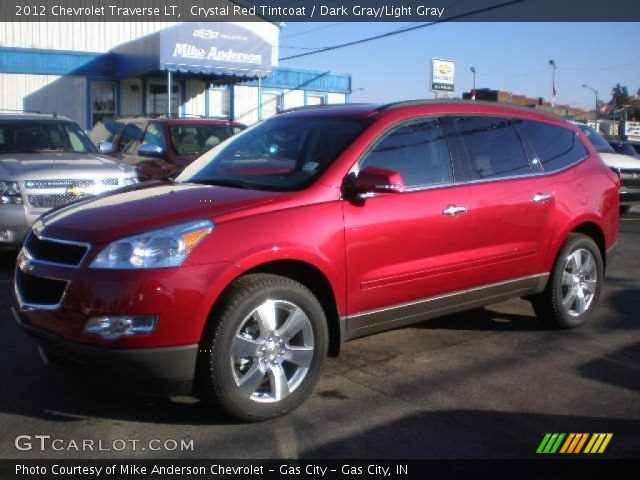 2012 Chevrolet Traverse LT in Crystal Red Tintcoat