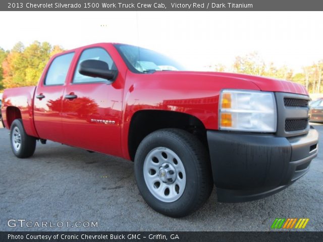 2013 Chevrolet Silverado 1500 Work Truck Crew Cab in Victory Red