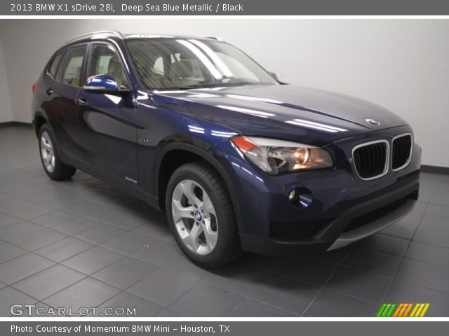 2013 BMW X1 sDrive 28i in Deep Sea Blue Metallic