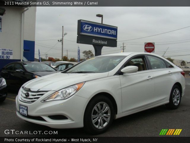 2011 Hyundai Sonata GLS in Shimmering White