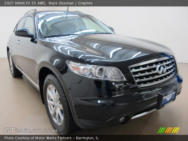 2007 Infiniti FX 35 AWD in Black Obsidian