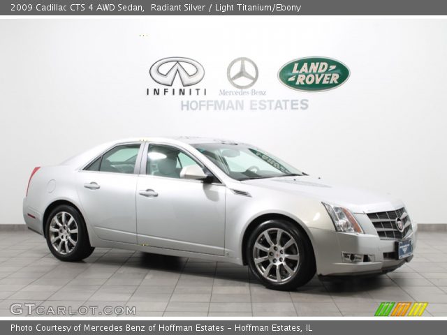 2009 Cadillac CTS 4 AWD Sedan in Radiant Silver