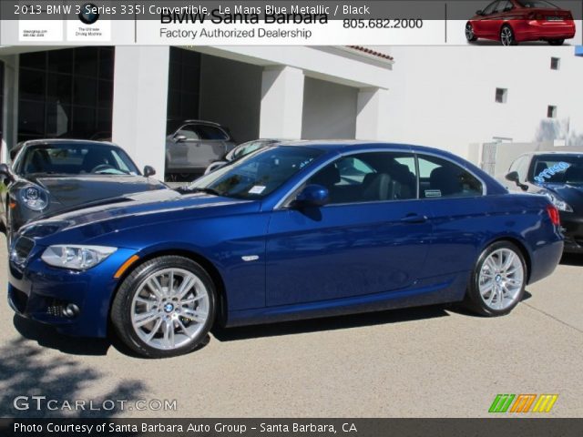 2013 BMW 3 Series 335i Convertible in Le Mans Blue Metallic