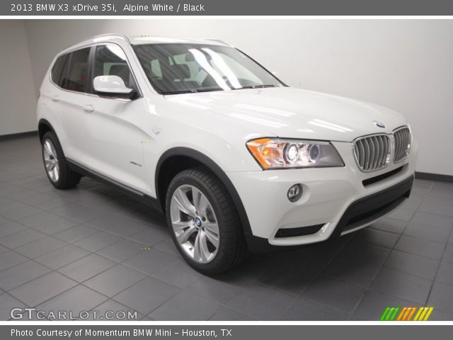 2013 BMW X3 xDrive 35i in Alpine White
