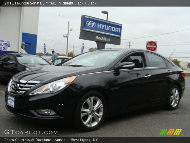 2011 Hyundai Sonata Limited in Midnight Black