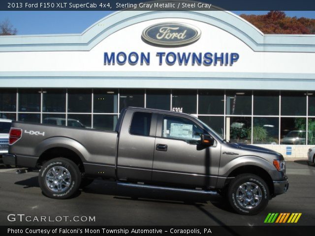 2013 Ford F150 XLT SuperCab 4x4 in Sterling Gray Metallic